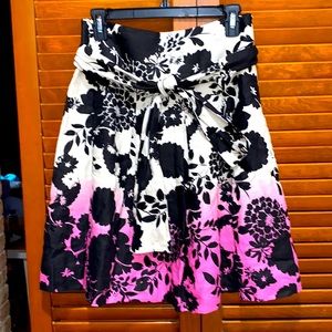 ETCETERA linen skirt with tie